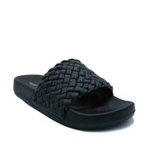 Brandblack Nosara Kasiba Woven Slide, NIB.